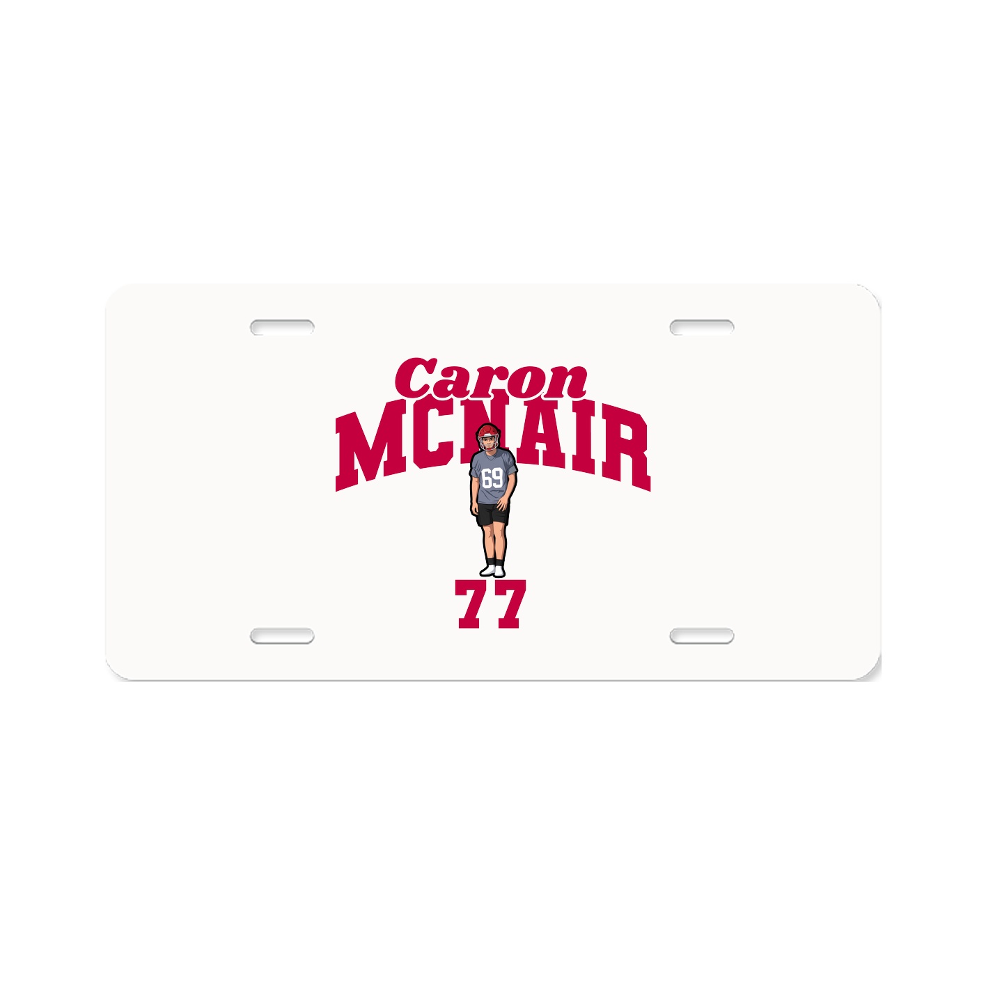 License Plate — Signature Arch in Classic