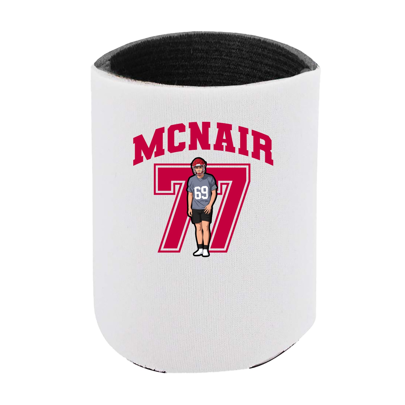 Can Holder — Number in White