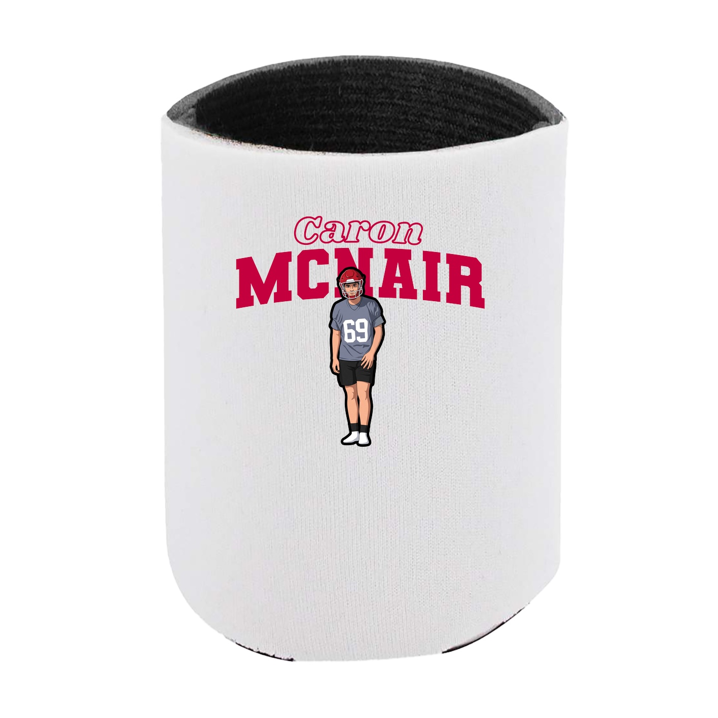 Can Holder — Name Arch in White