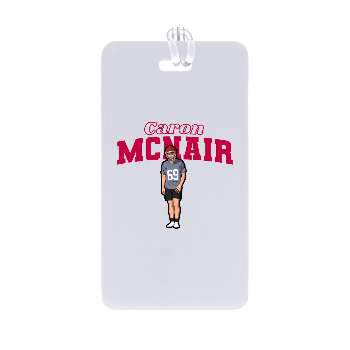 Bag Tag — Name Arch in Classic