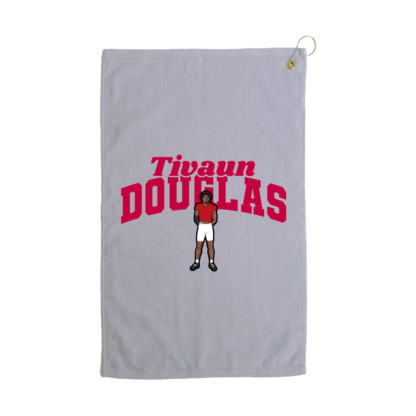 Golf Towel — Signature Arch in Grey