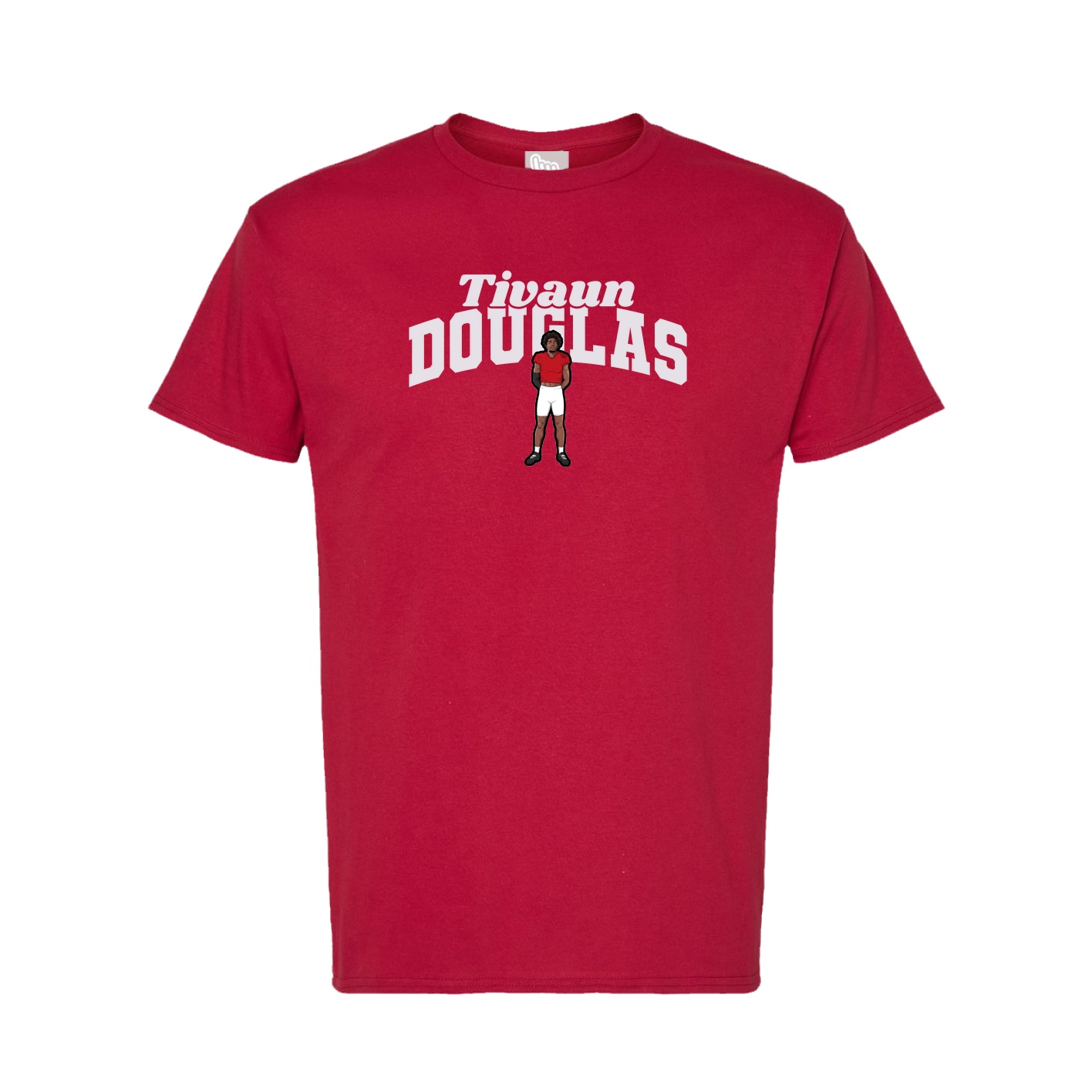 Tee — Signature Arch in Crimson