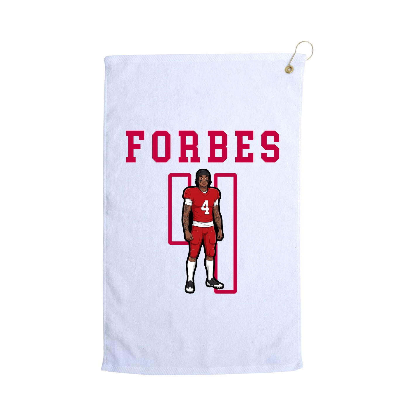 Golf Towel — Shirsey in White