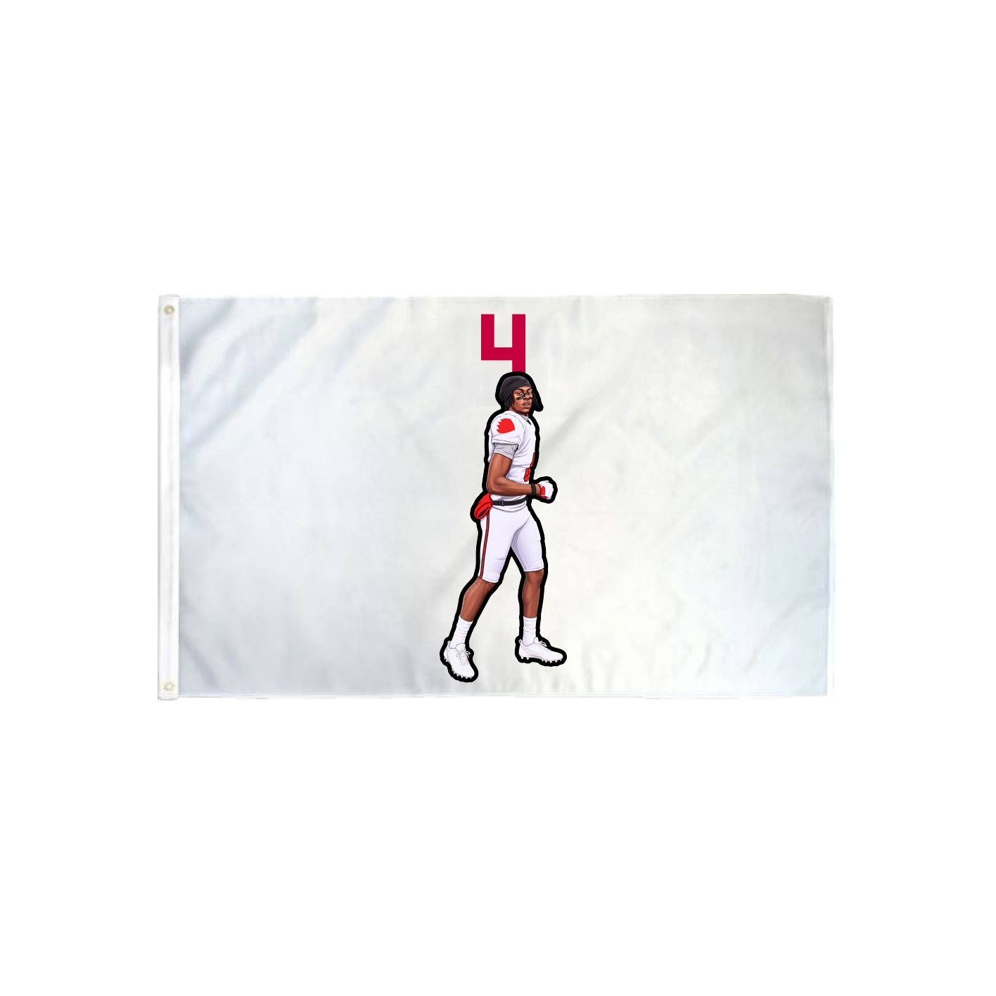 3x5 Flag — Number Top in Classic
