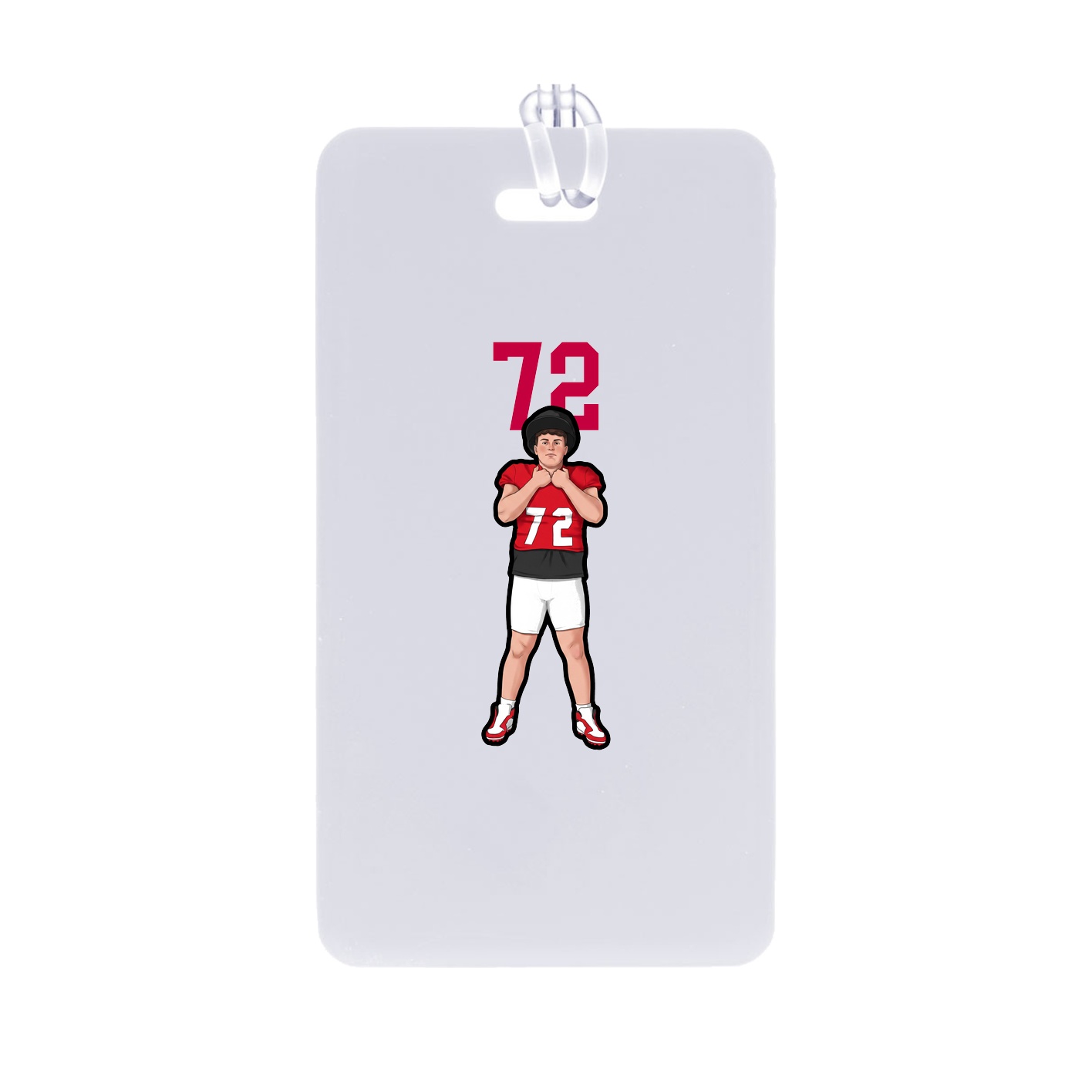 Bag Tag — Number Top in Classic