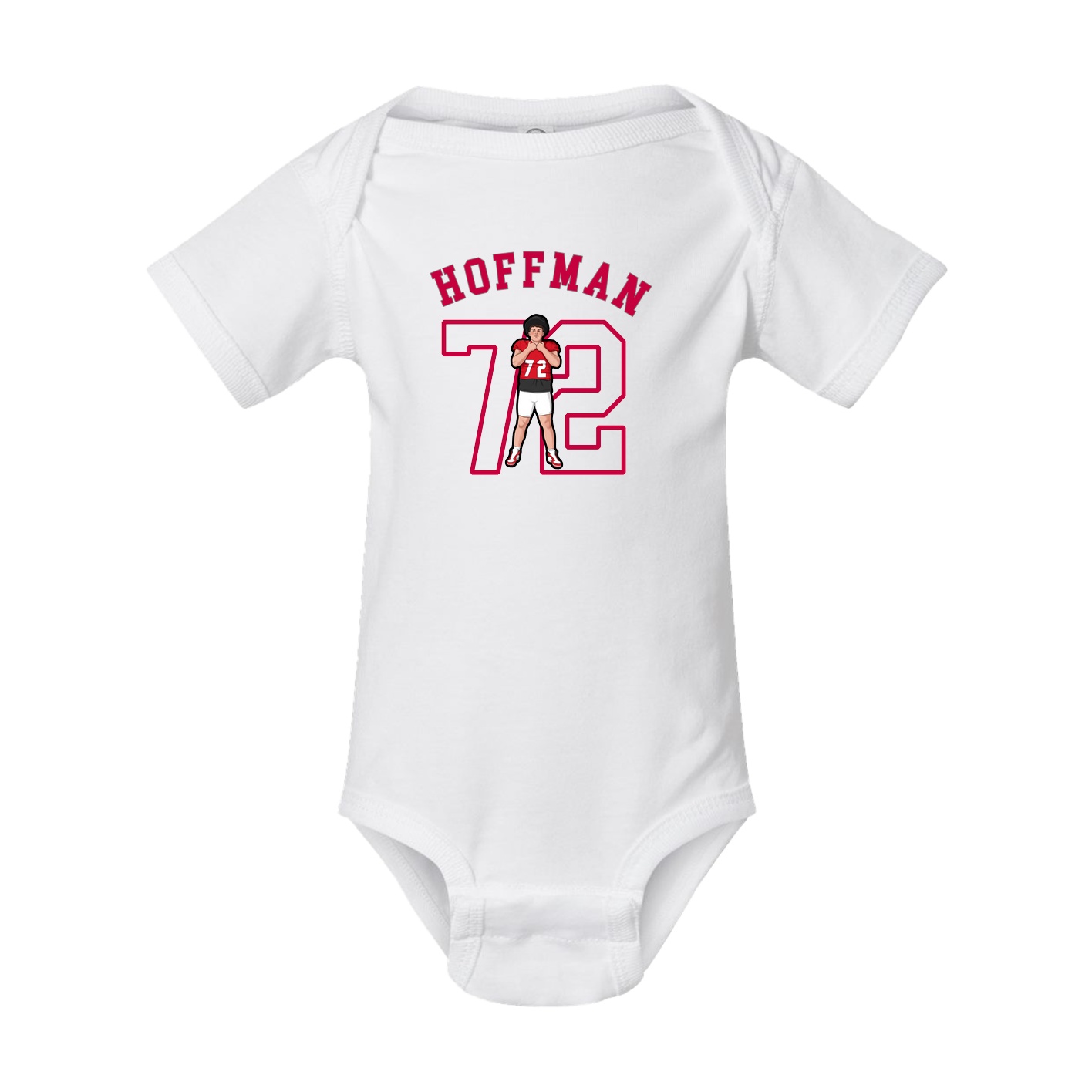Baby Onesie — Shirsey Arch in White