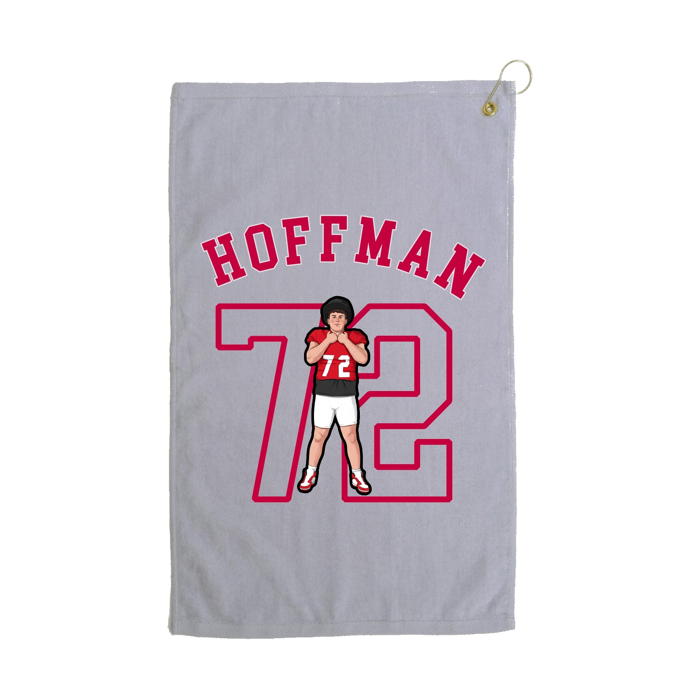 Golf Towel — Shirsey Arch in Grey