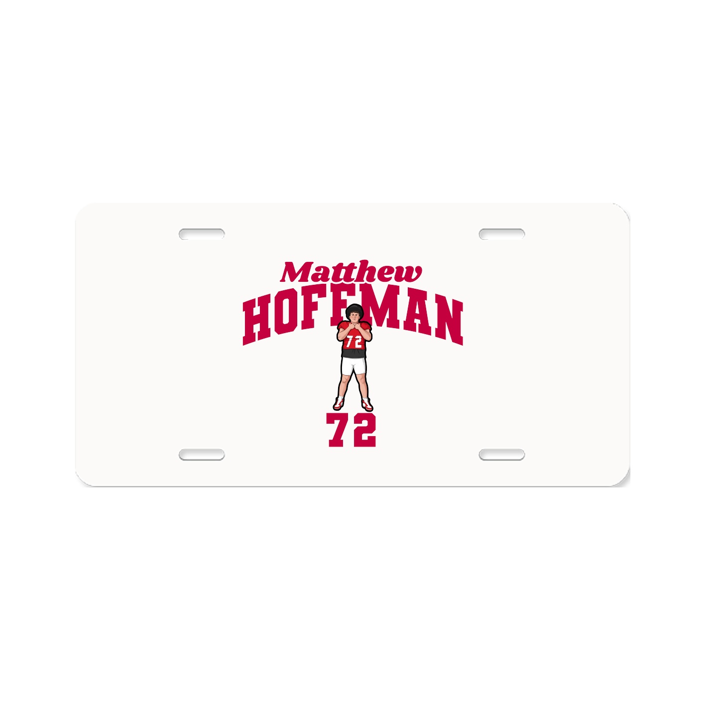 License Plate — Signature Arch in Classic
