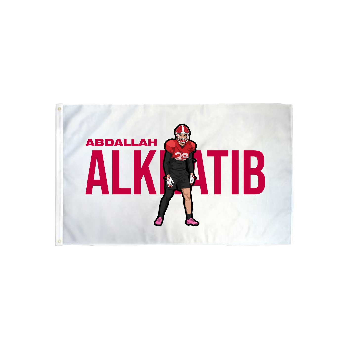 3x5 Flag — Player Name in Classic