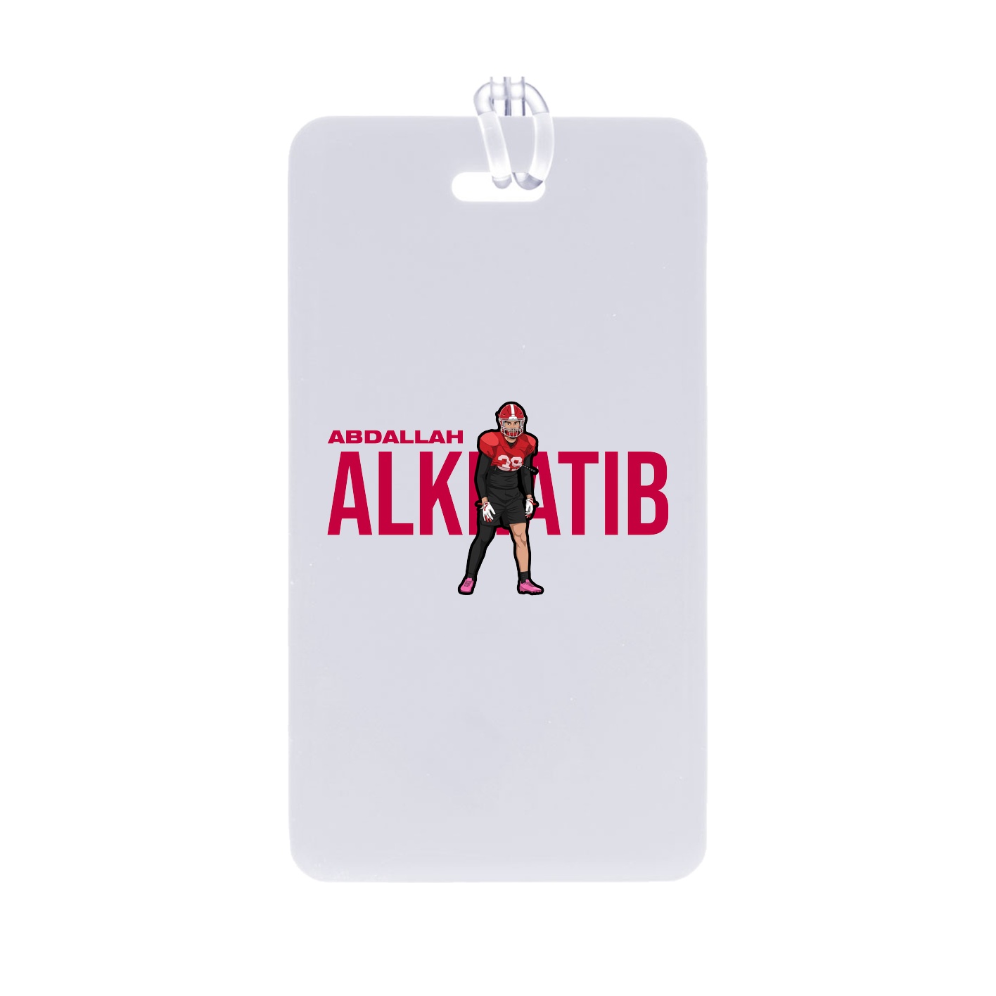 Bag Tag — Player Name in Classic