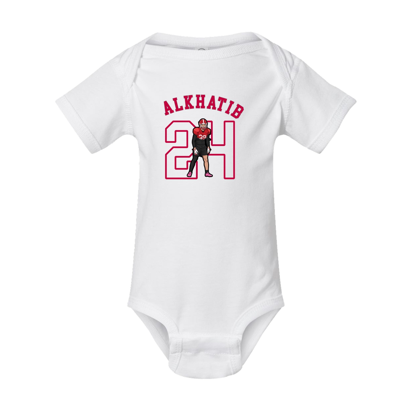 Baby Onesie — Shirsey Arch in White