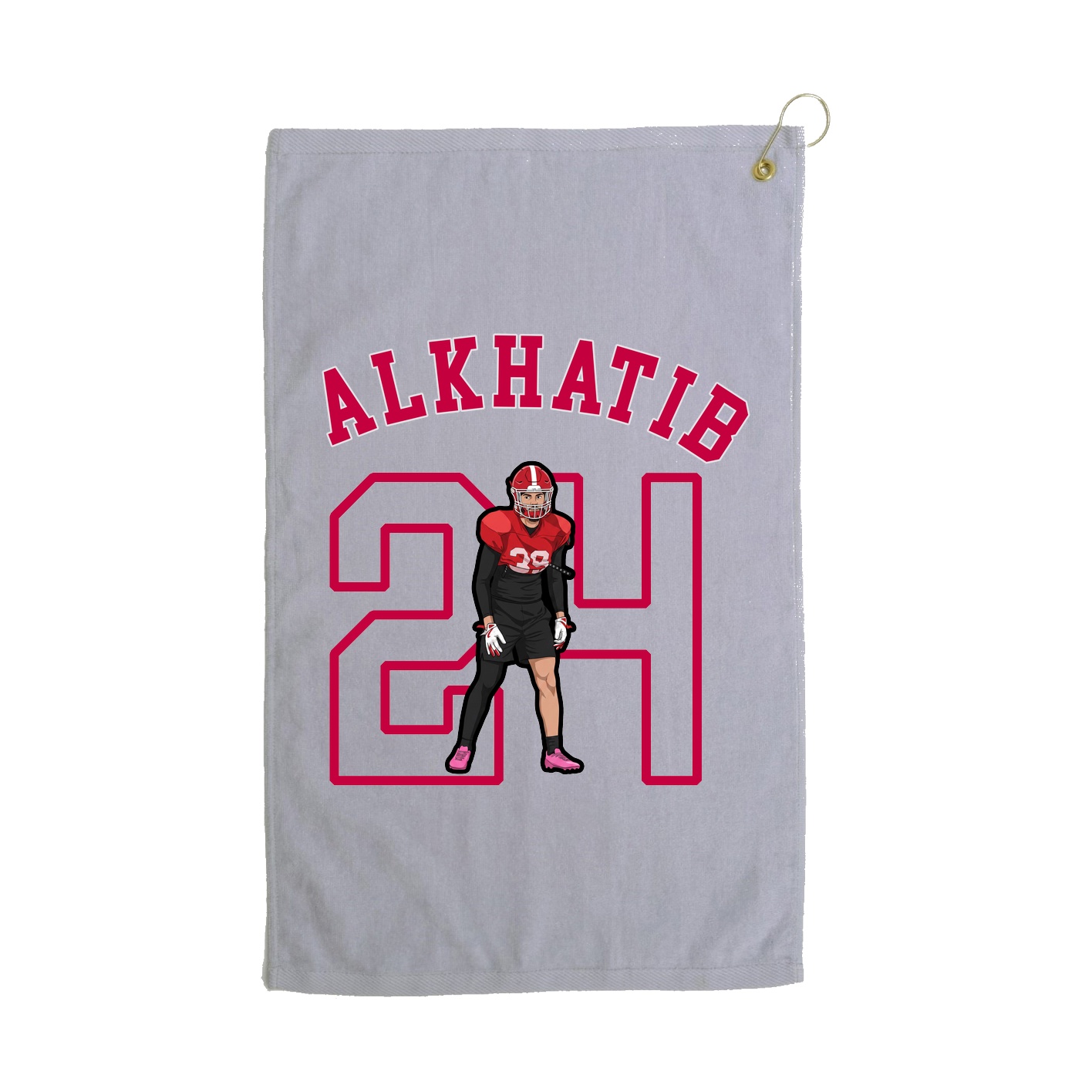 Golf Towel — Shirsey Arch in Grey