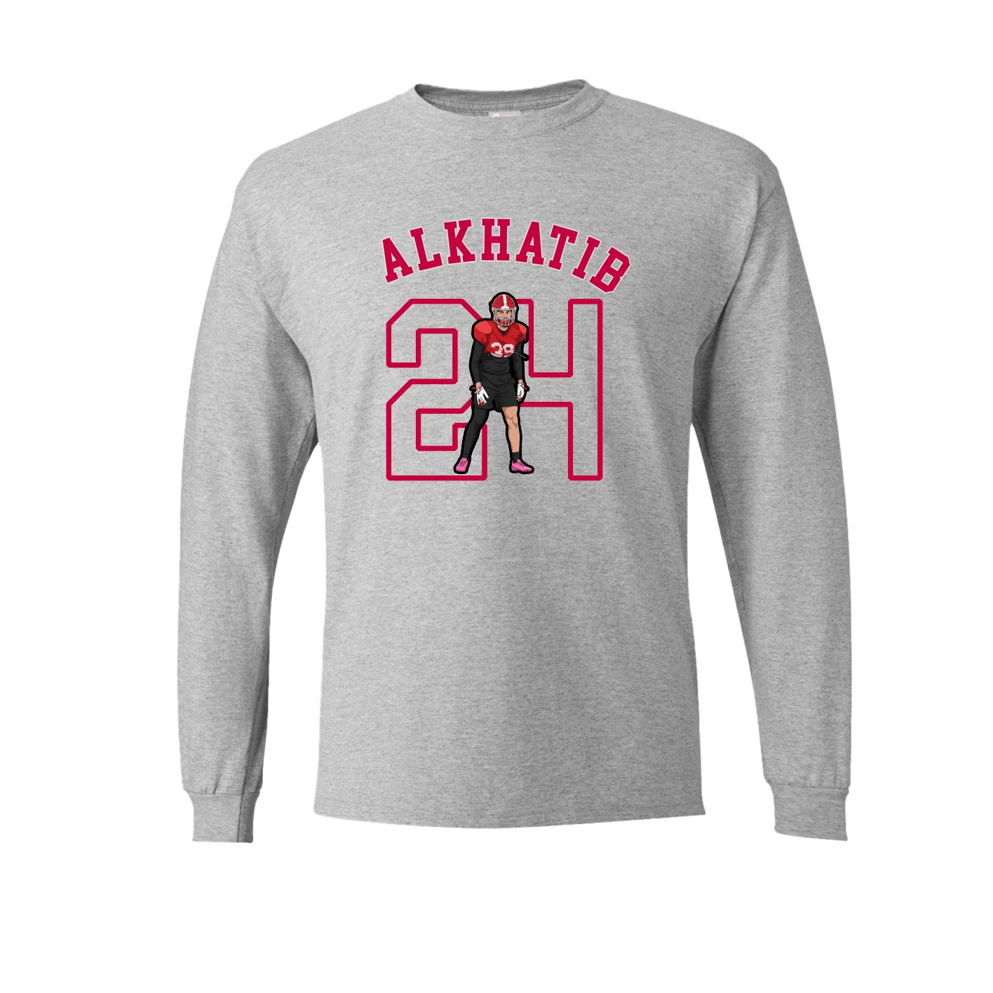 Long Sleeve Tee — Shirsey Arch in Grey