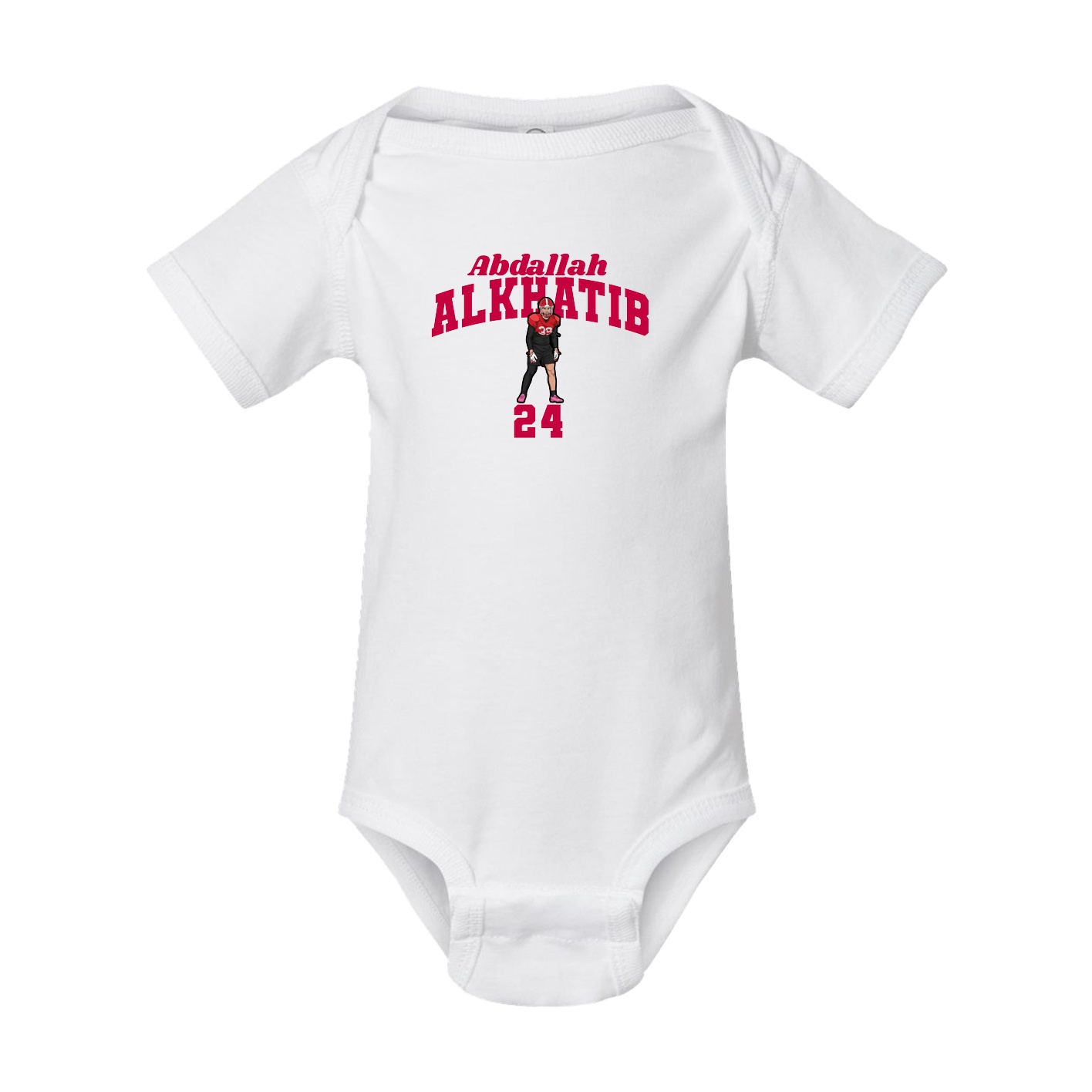 Baby Onesie — Signature Arch in White