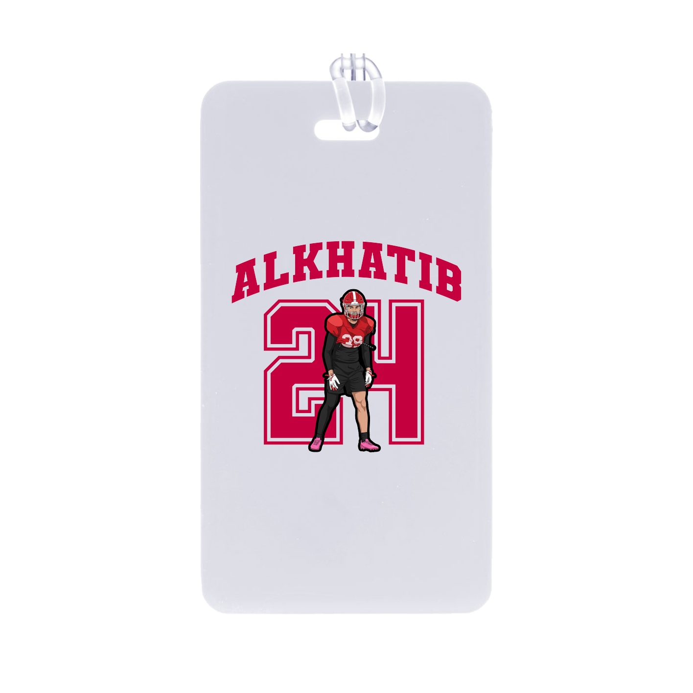 Bag Tag — Number in Classic