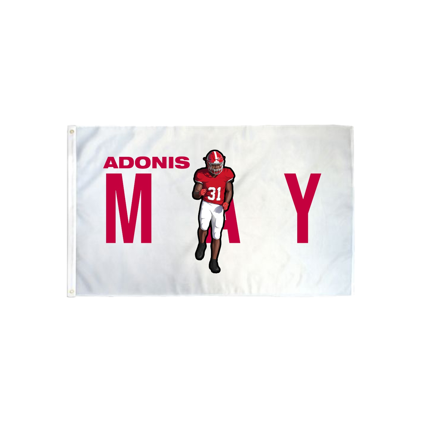 3x5 Flag — Player Name in Classic