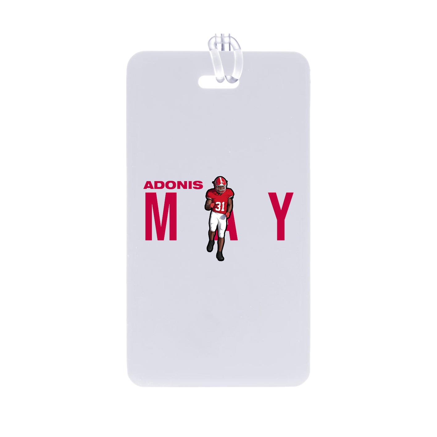Bag Tag — Player Name in Classic