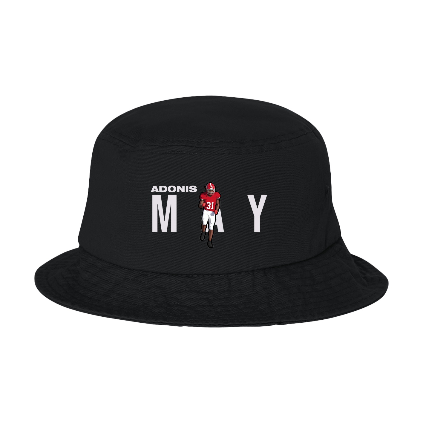 Bucket Cap — Player Name in Black