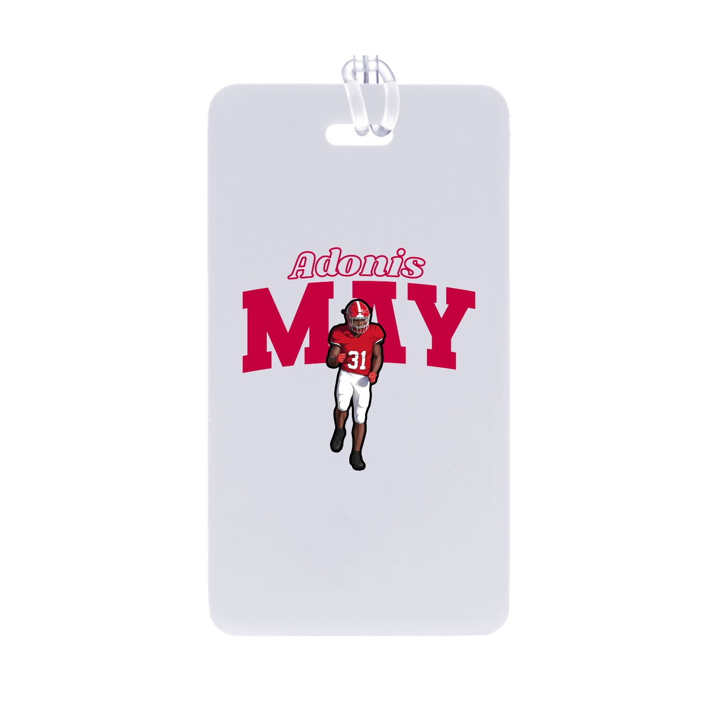 Bag Tag — Name Arch in Classic
