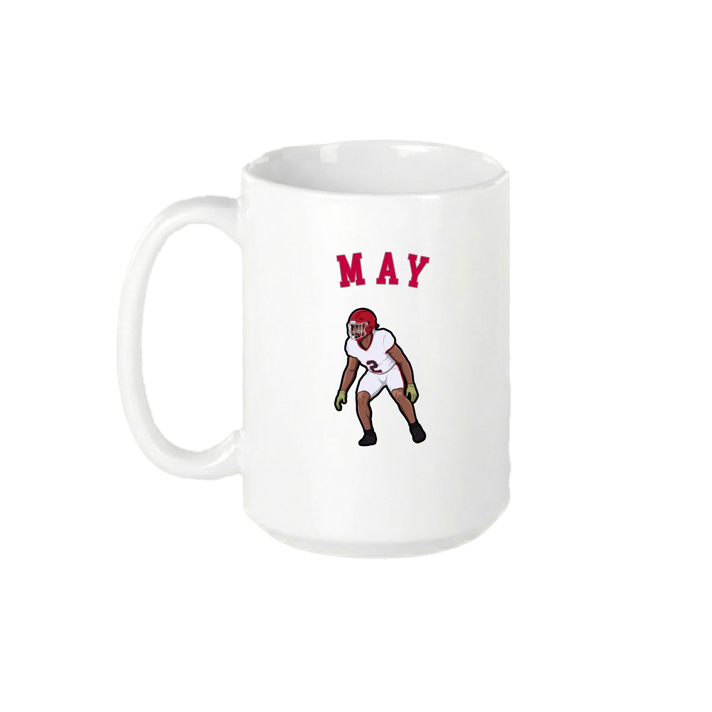 15oz Coffee Mug — Shirsey Arch in White