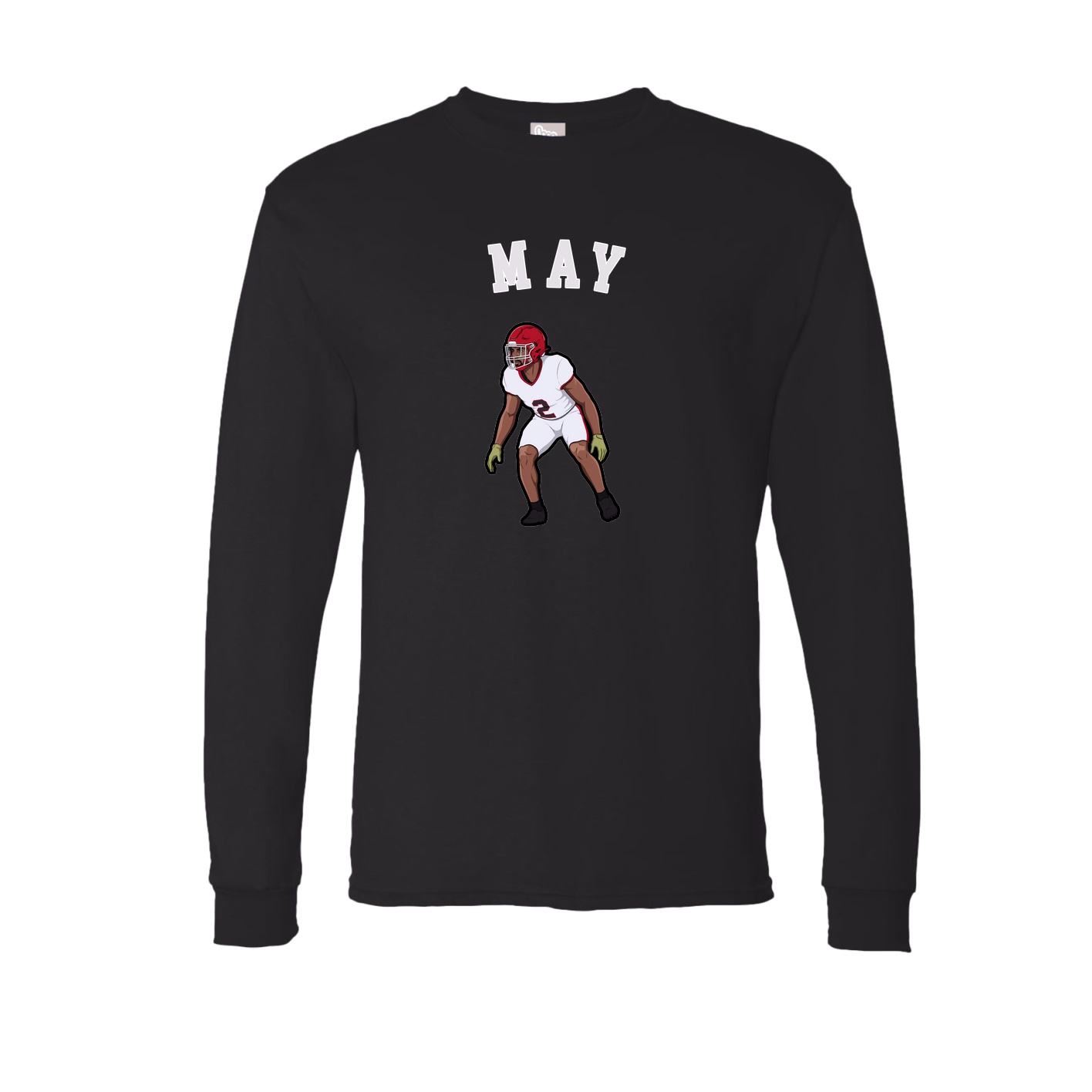 Long Sleeve Tee — Shirsey Arch in Black