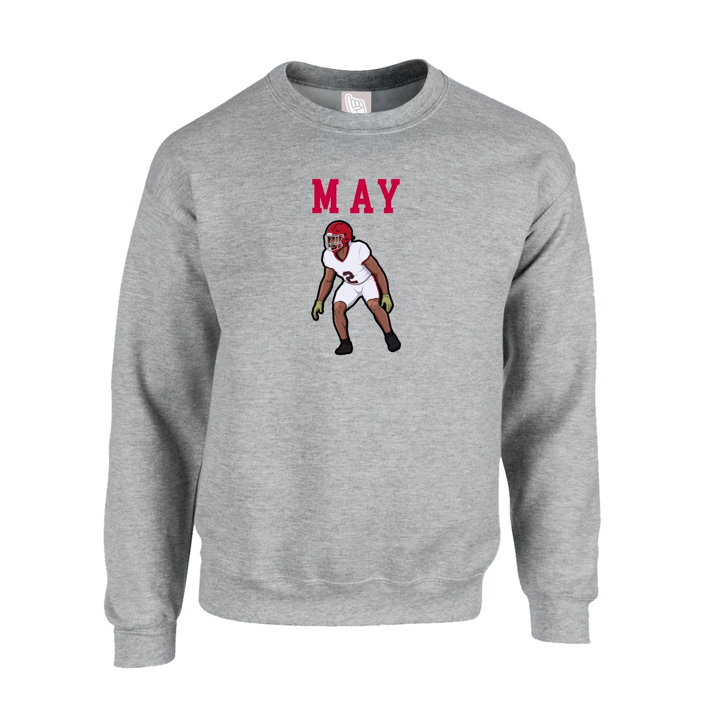 Fleece Crew — Shirsey in Grey