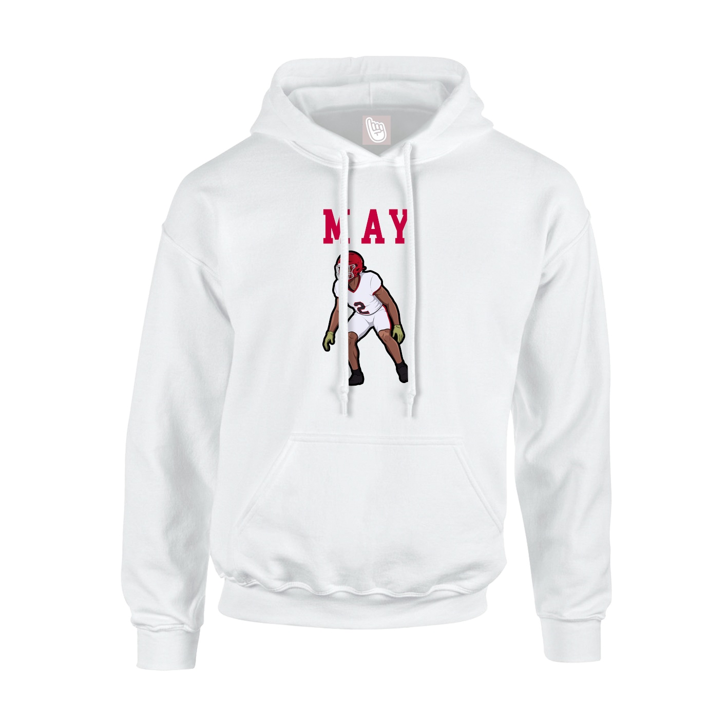 Youth Hoodie — Shirsey in White