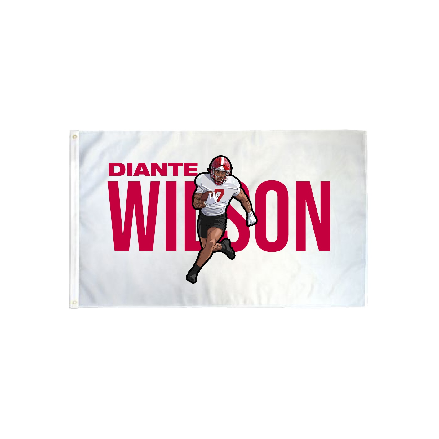 3x5 Flag — Player Name in Classic