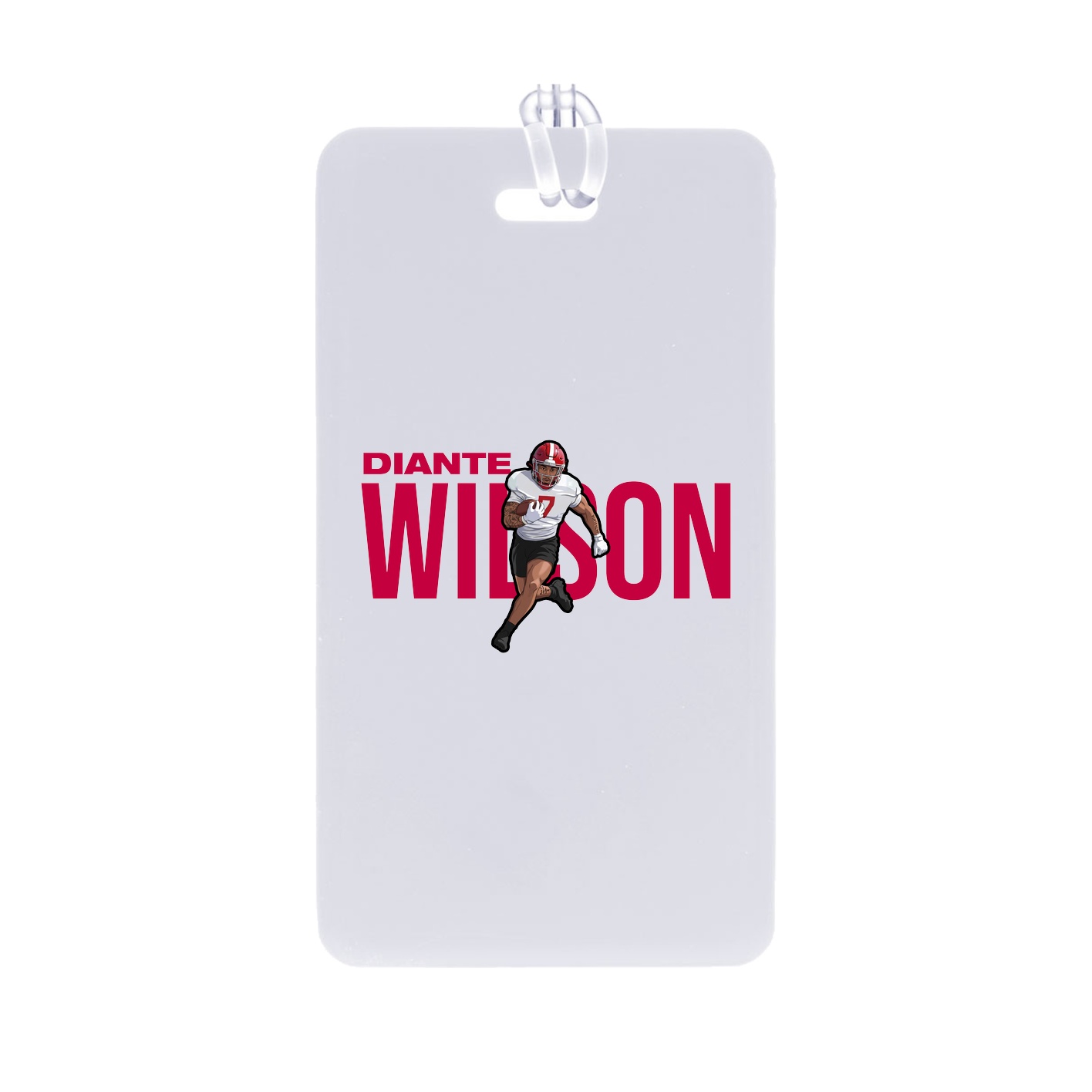Bag Tag — Player Name in Classic