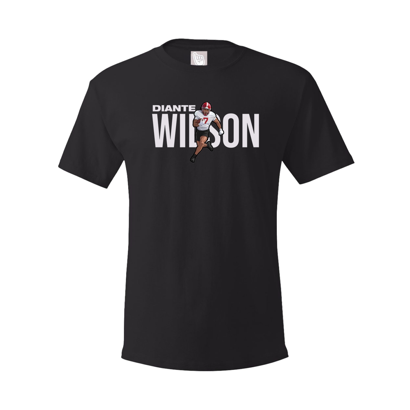 Youth Tee — Player Name in Black