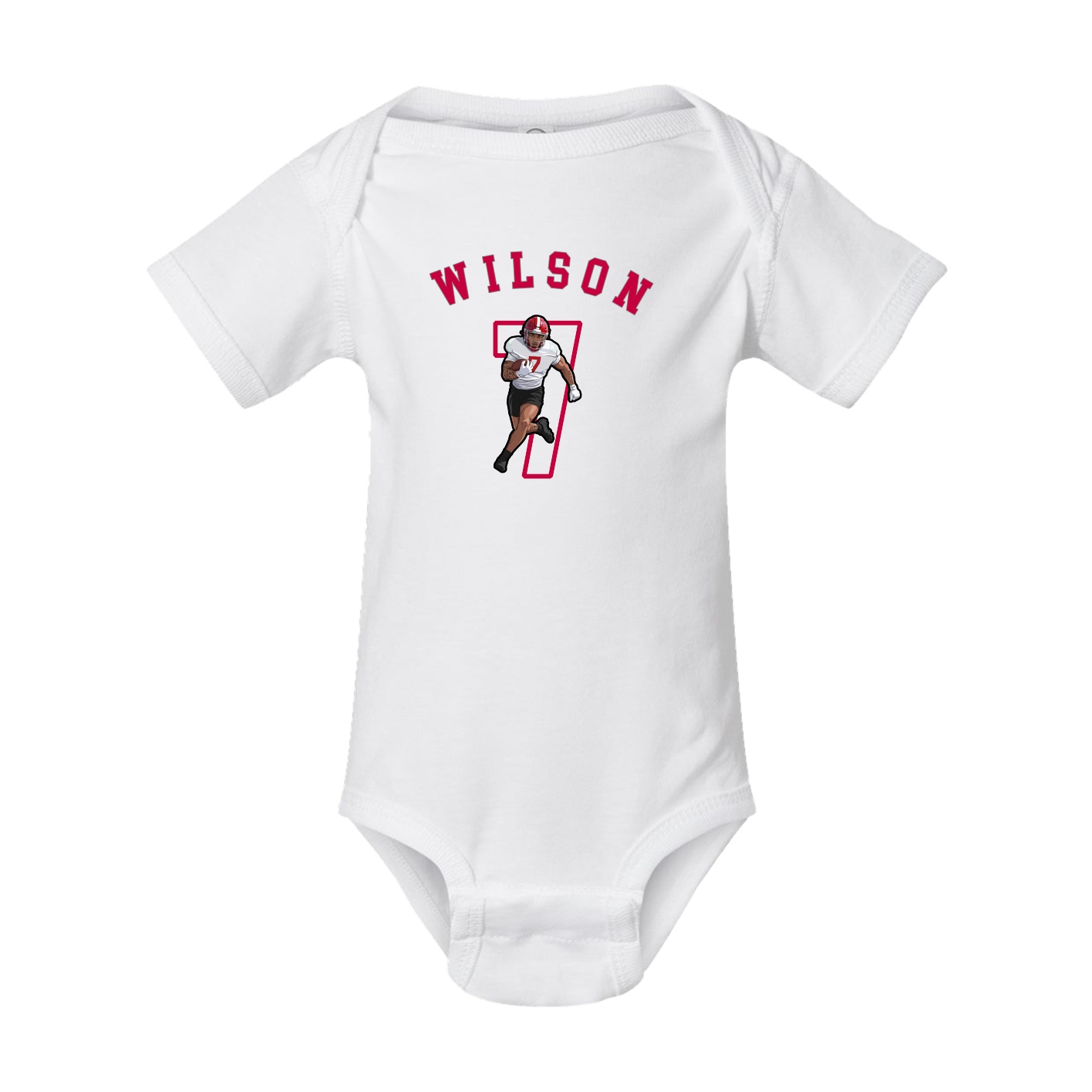 Baby Onesie — Shirsey Arch in White