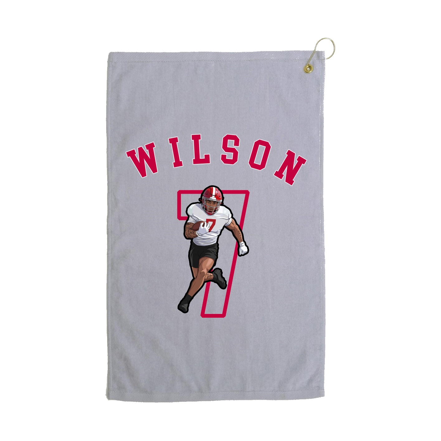 Golf Towel — Shirsey Arch in Grey
