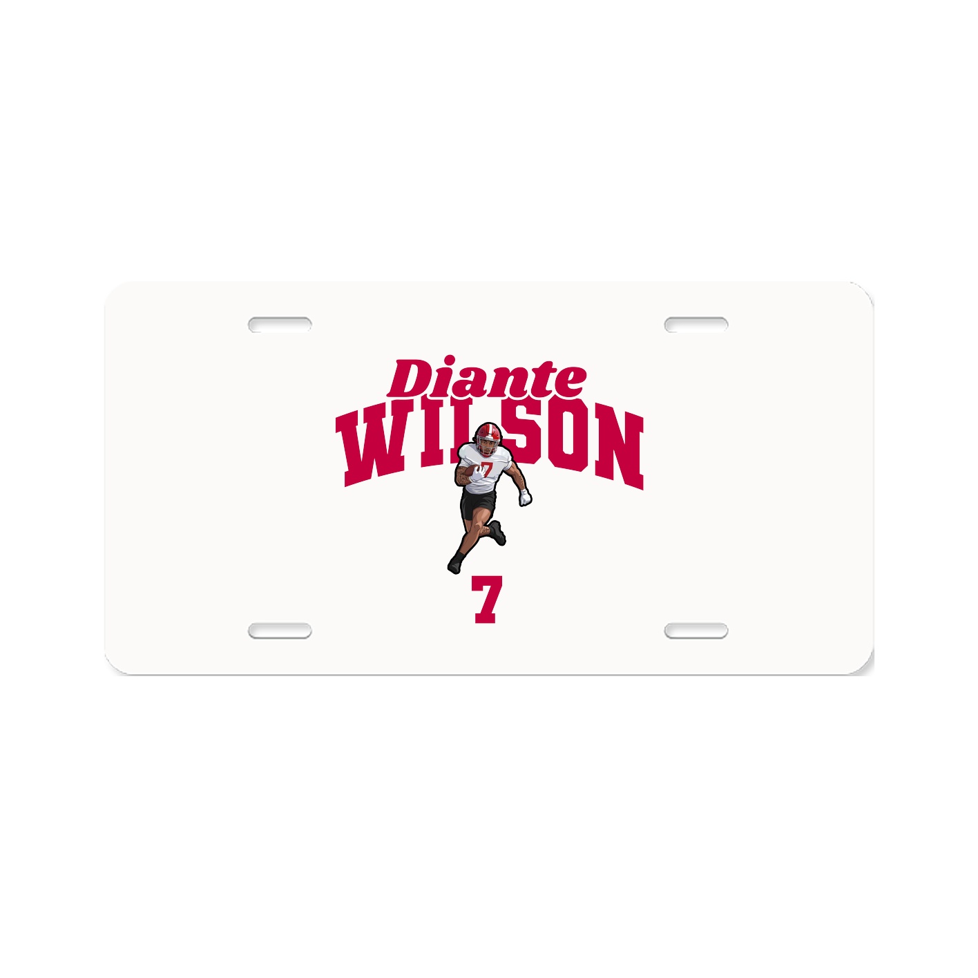 License Plate — Signature Arch in Classic