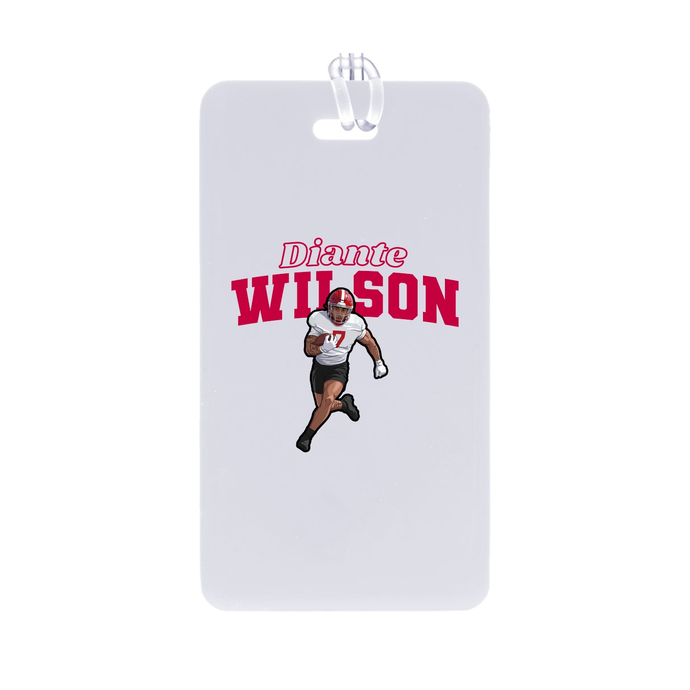Bag Tag — Name Arch in Classic