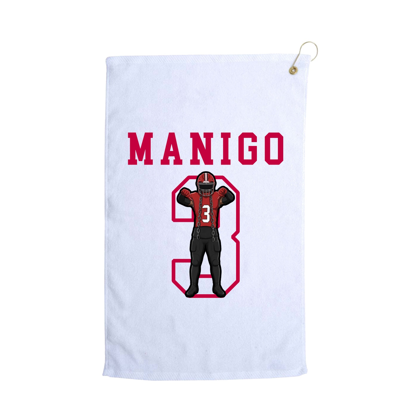 Golf Towel — Shirsey in White
