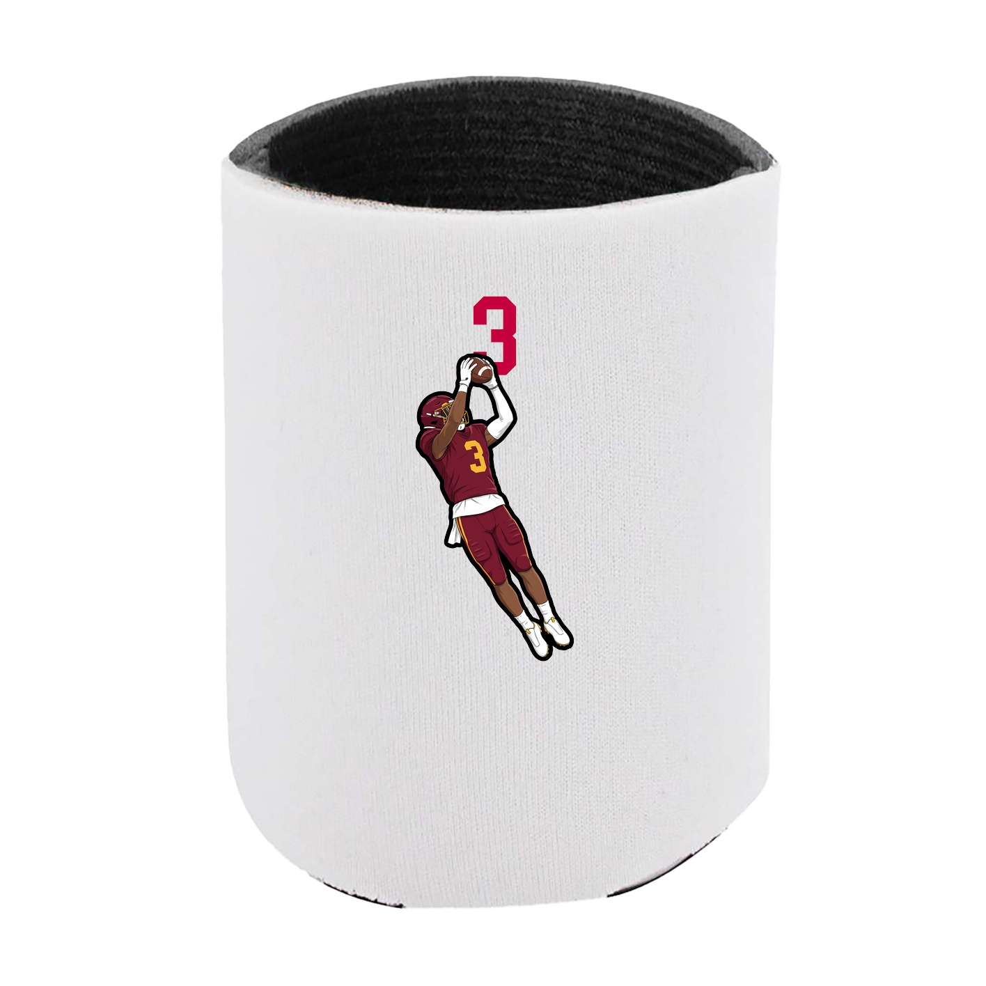Can Holder — Number Top in White