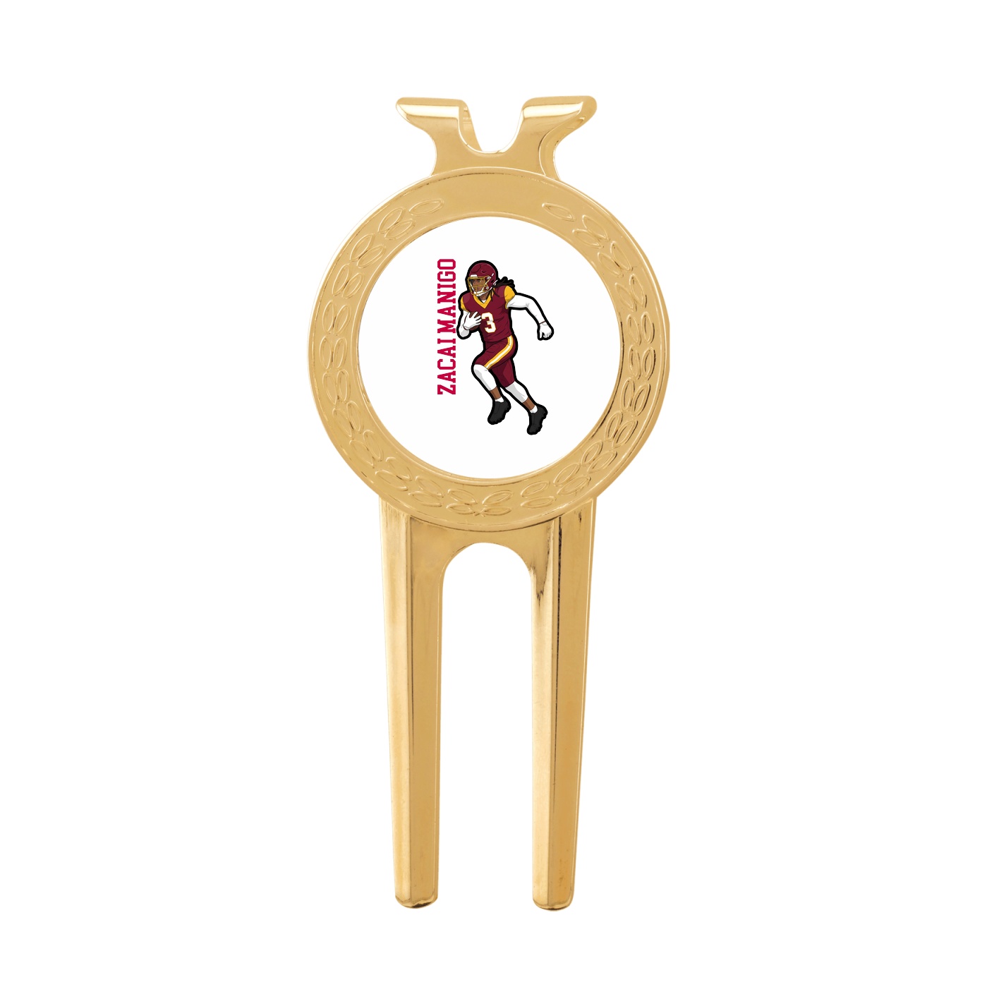 Divot Tool with Ball Marker — Name Vertical in Classic