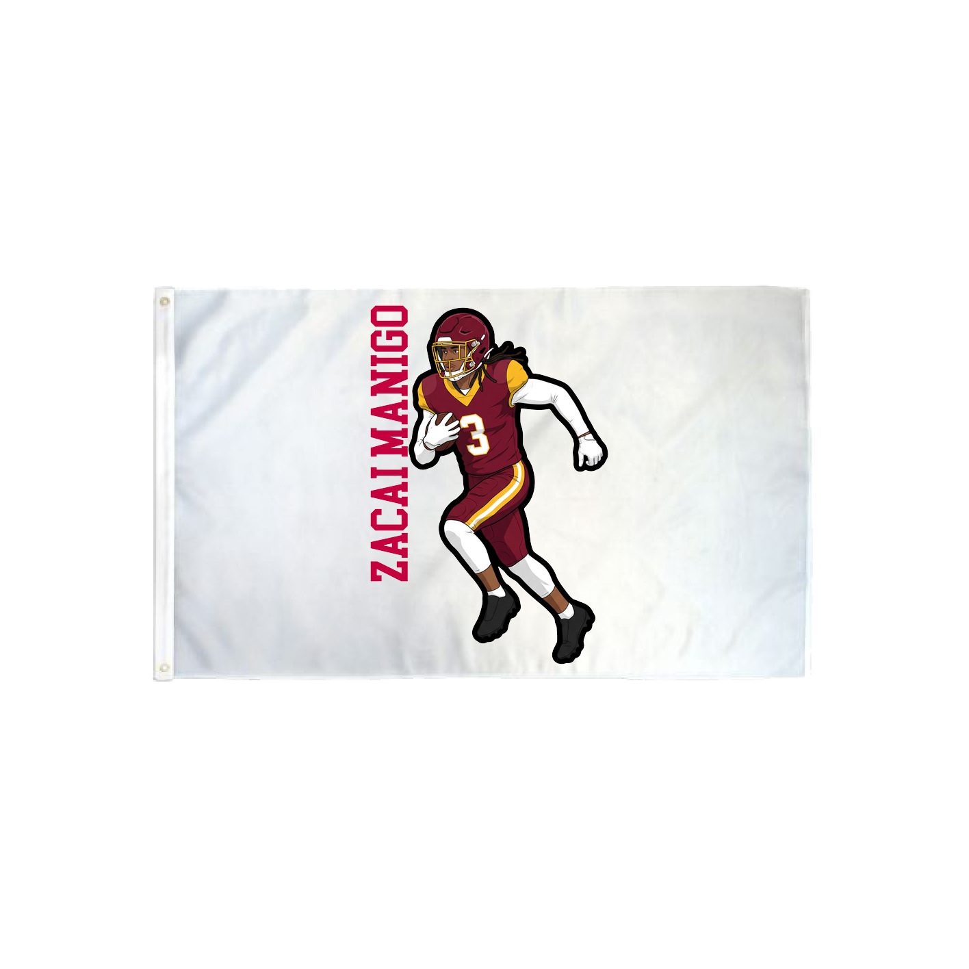3x5 Flag — Name Vertical in Classic