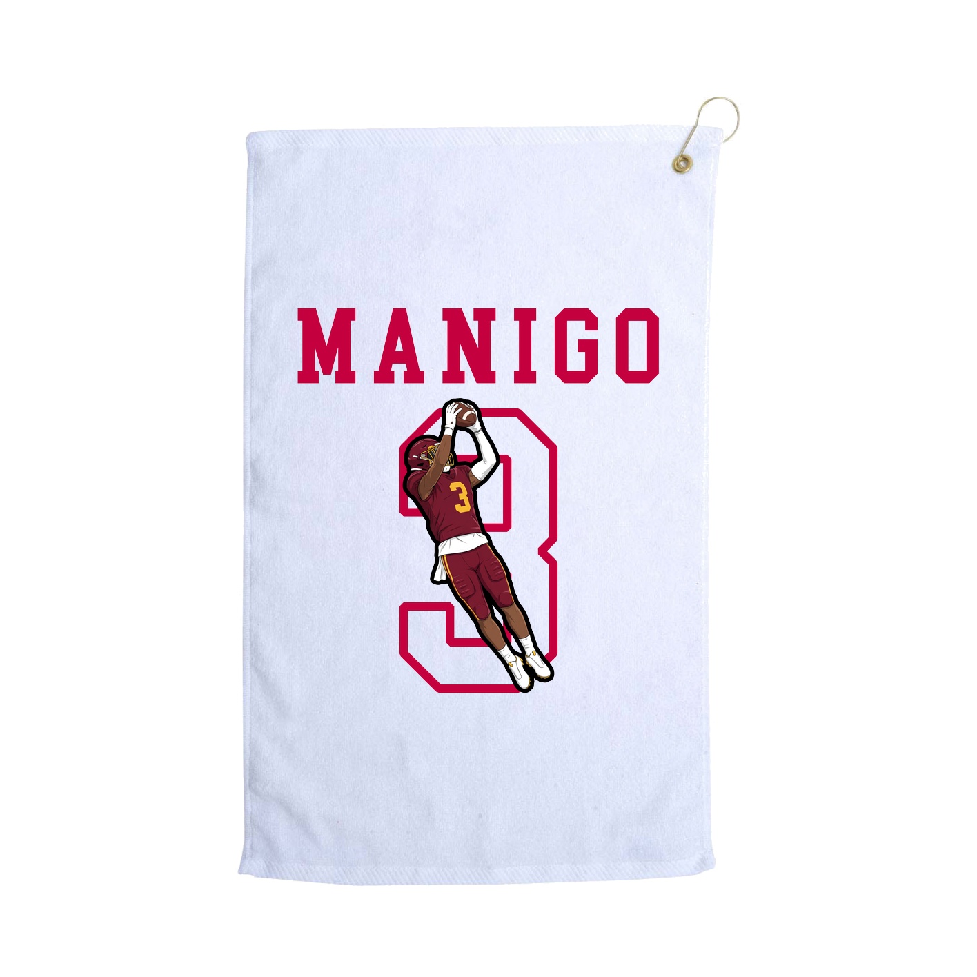 Golf Towel — Shirsey in White