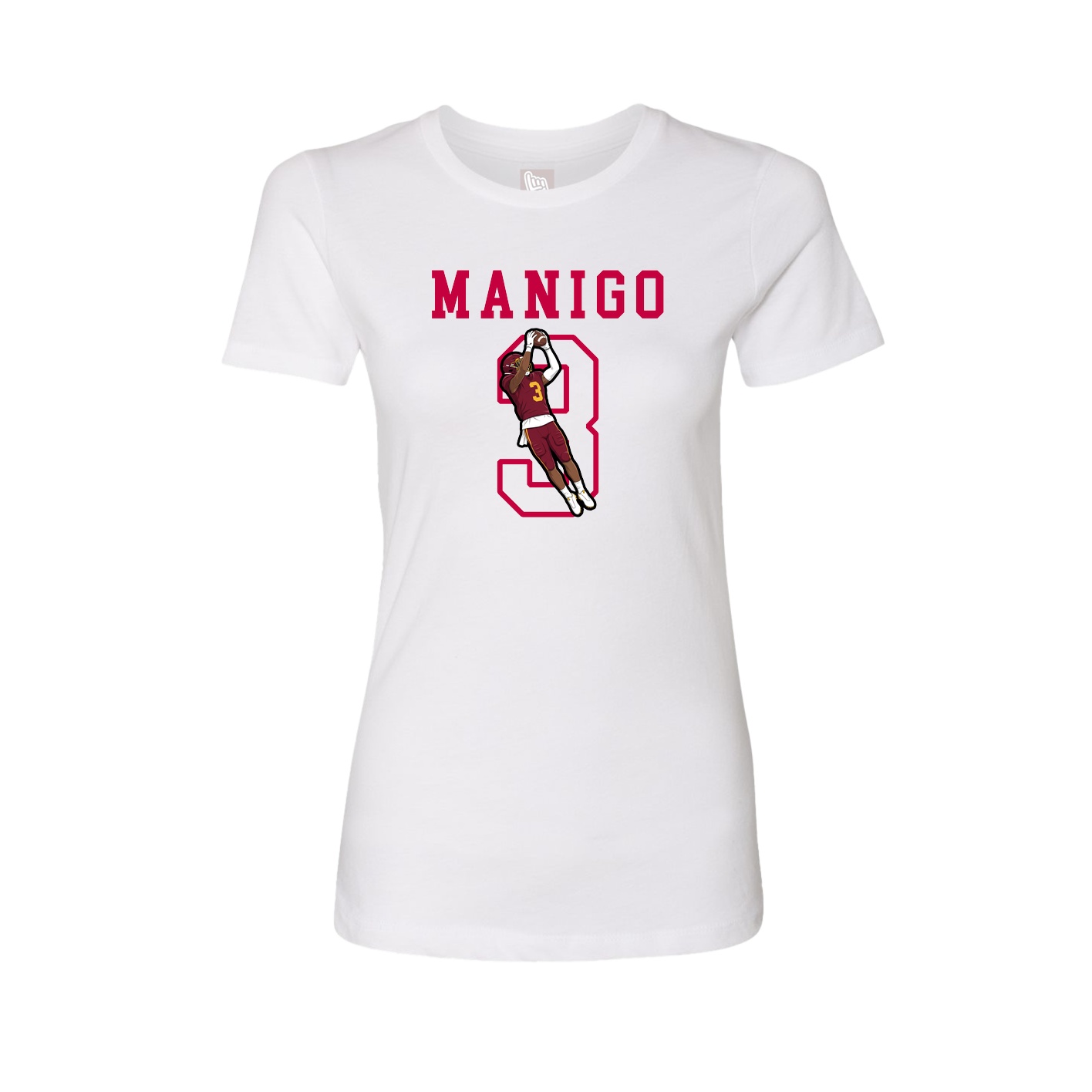 Fitted Women's Tee — Shirsey in White