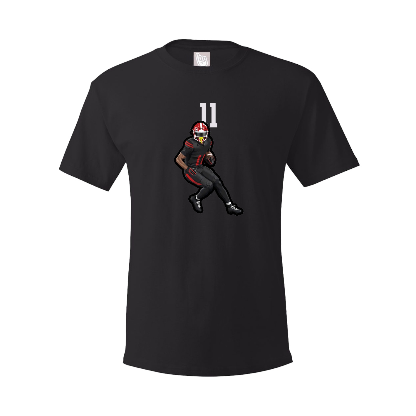 Tee — Number Top in Black