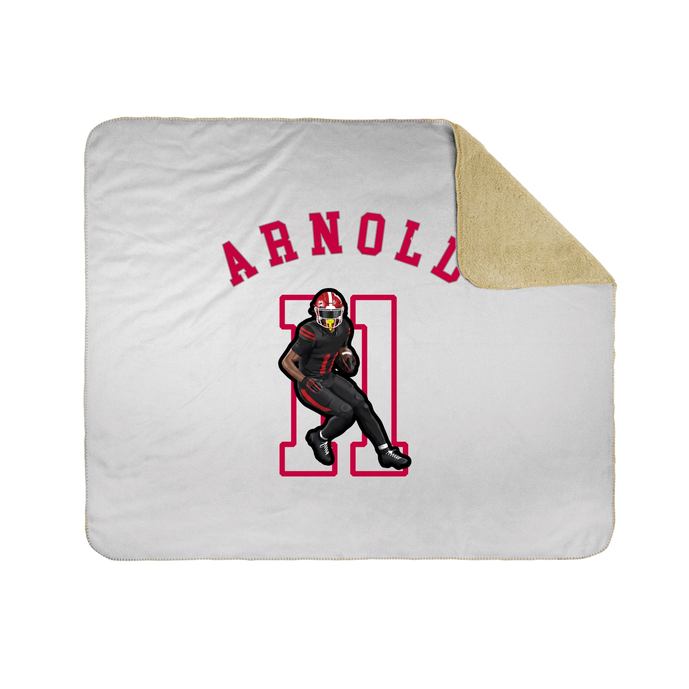 Throw Blanket — Shirsey Arch in White