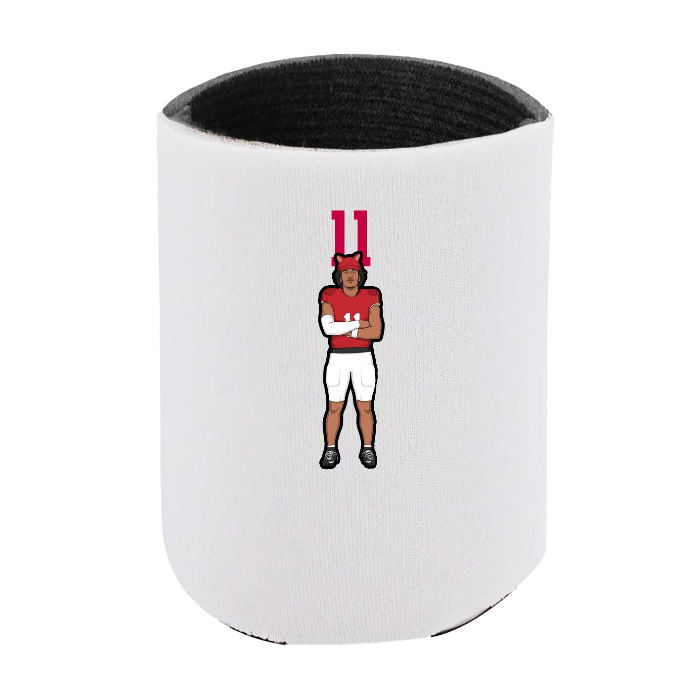Can Holder — Number Top in White