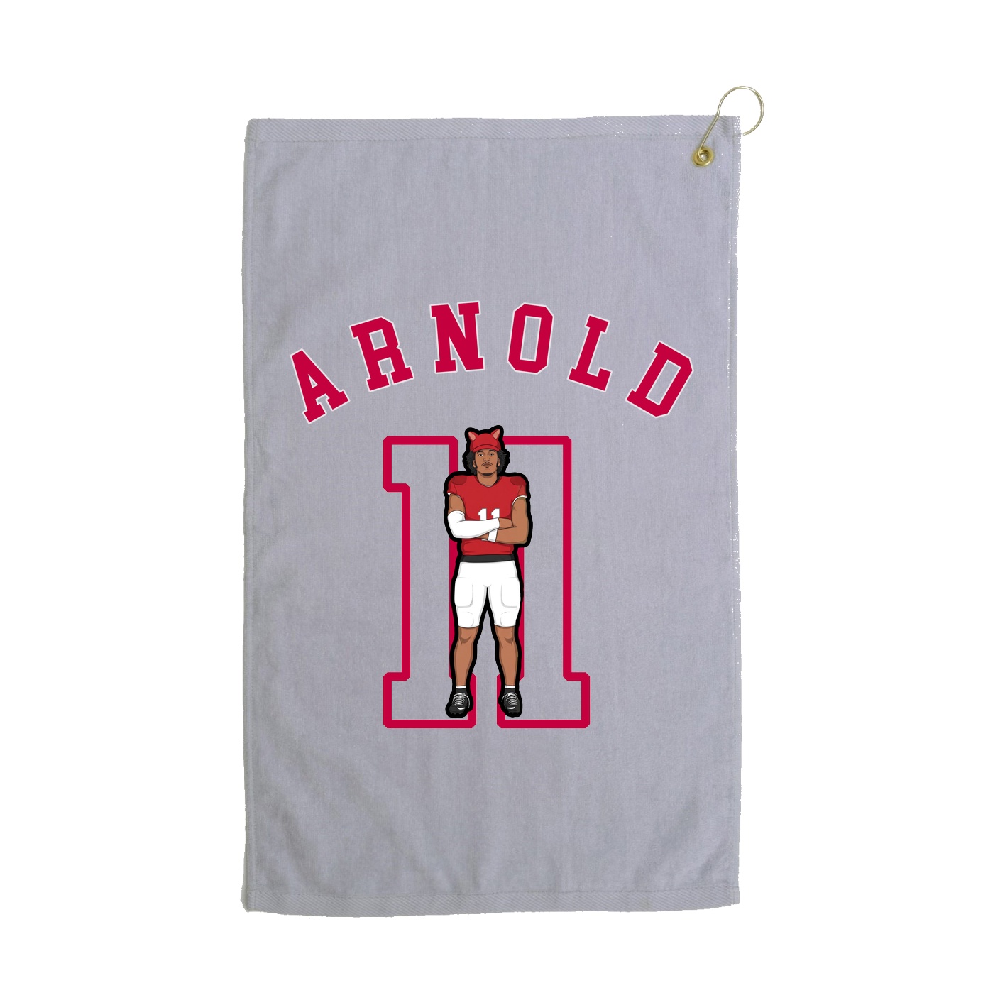 Golf Towel — Shirsey Arch in Grey