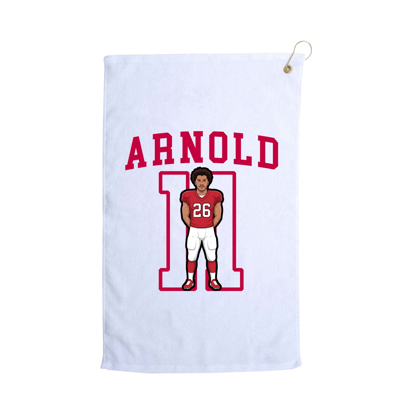Golf Towel — Shirsey in White