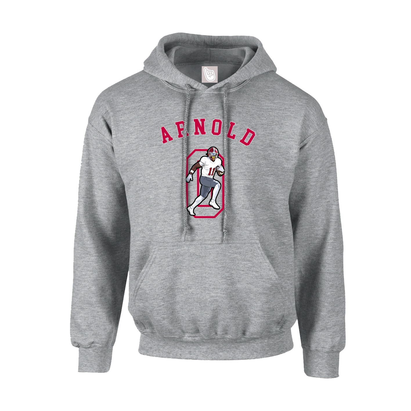 Hoodie — Shirsey Arch in Grey
