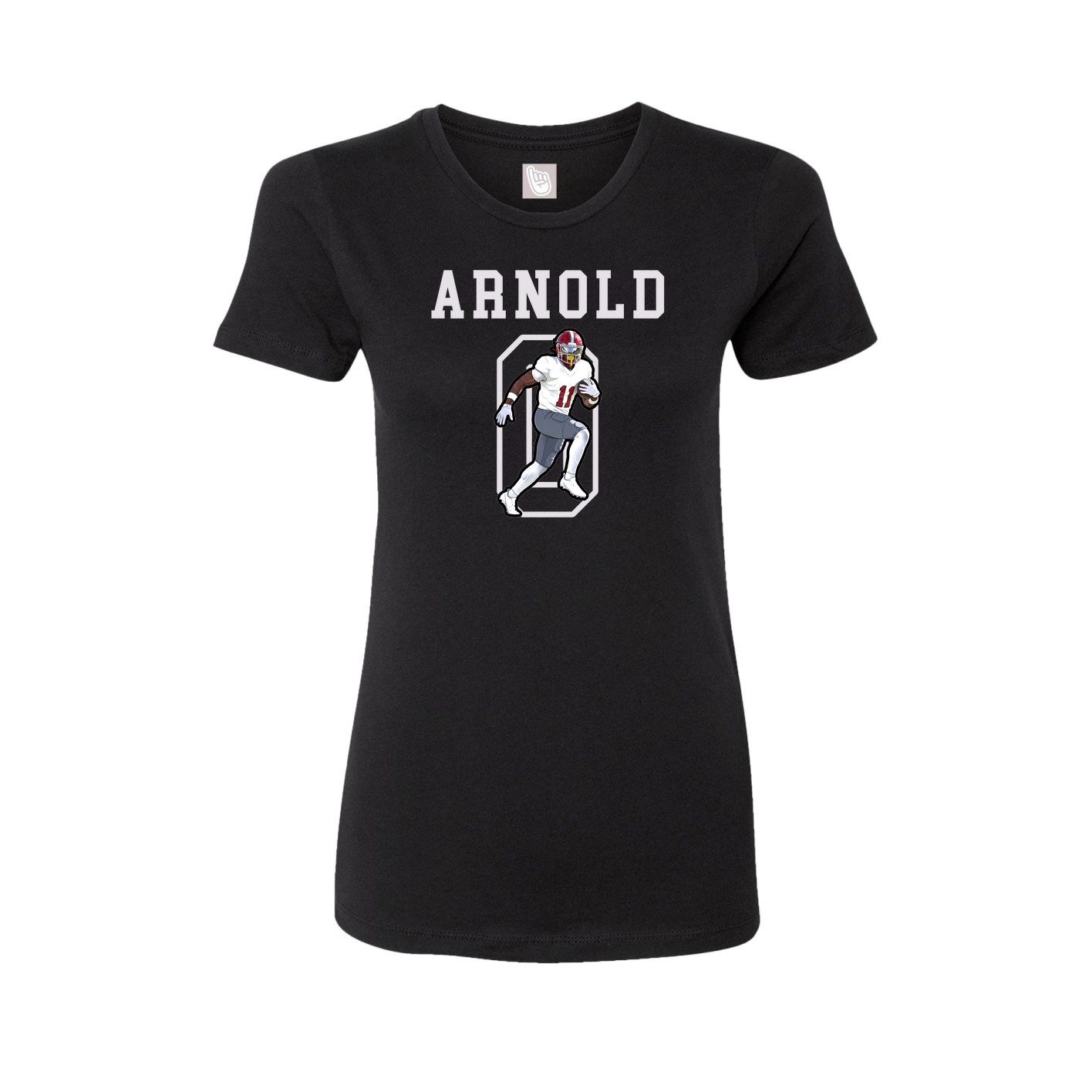 Fitted Women's Tee — Shirsey in Black