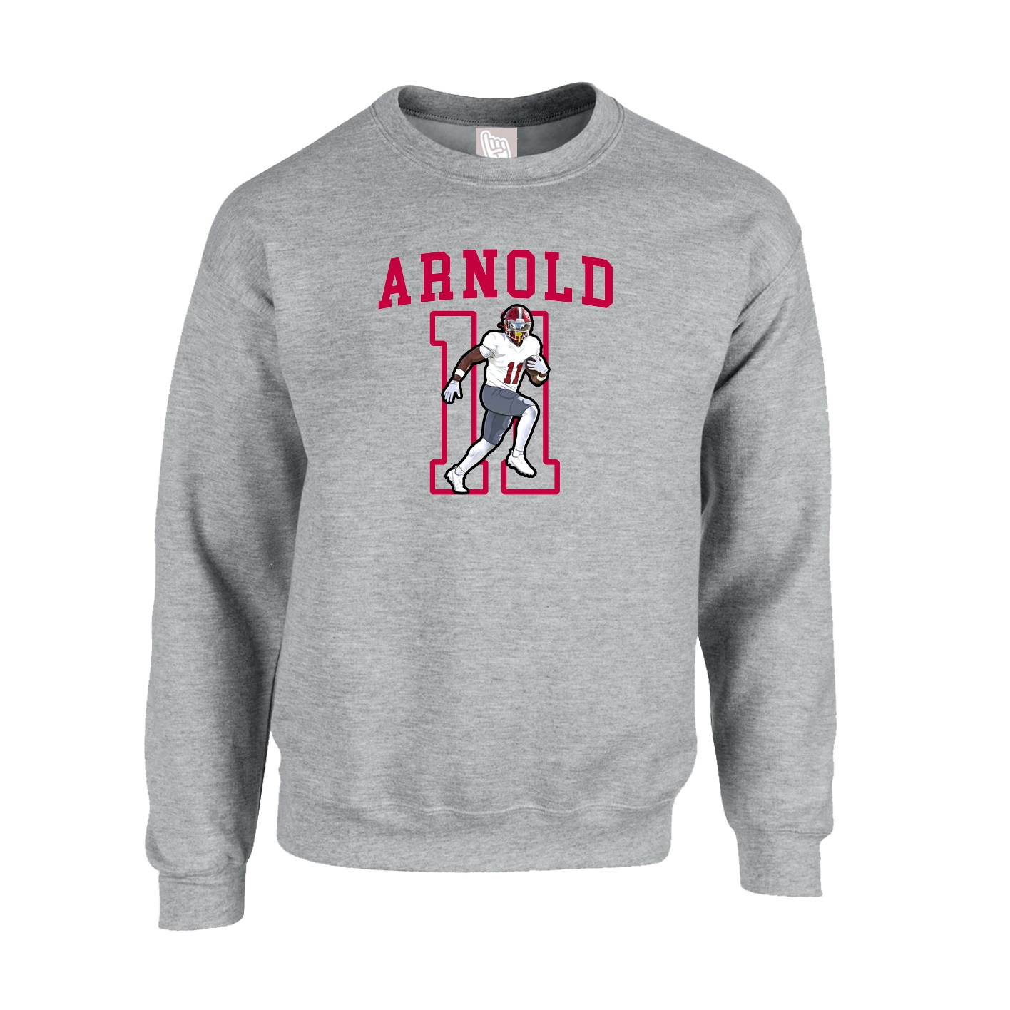 Fleece Crew — Shirsey in Grey