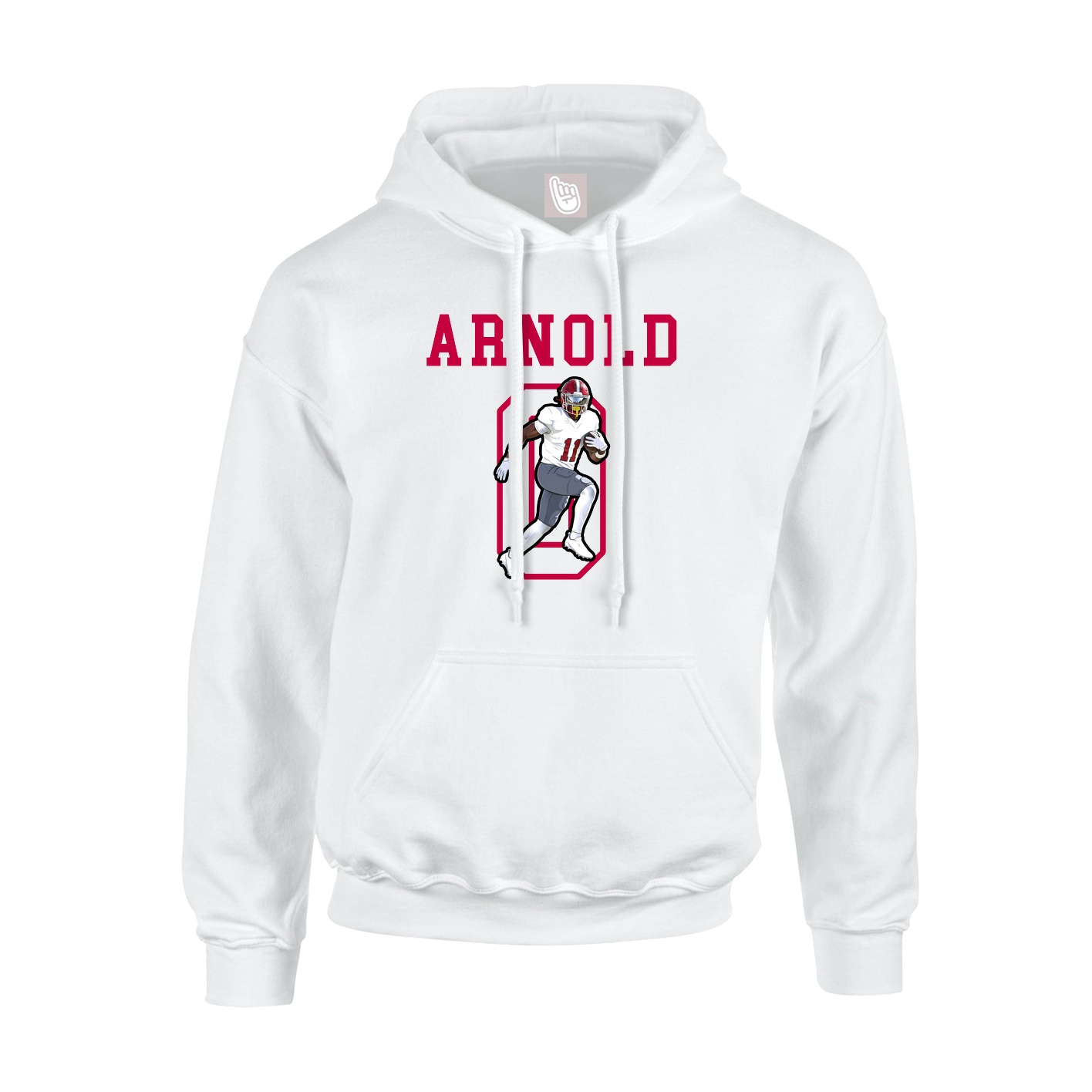 Youth Hoodie — Shirsey in White