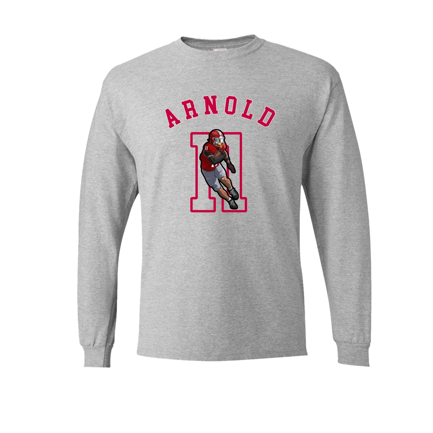 Long Sleeve Tee — Shirsey Arch in Grey